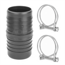Pisces 38mm 1.5" Inline Hose Joiner with Compatible Clips