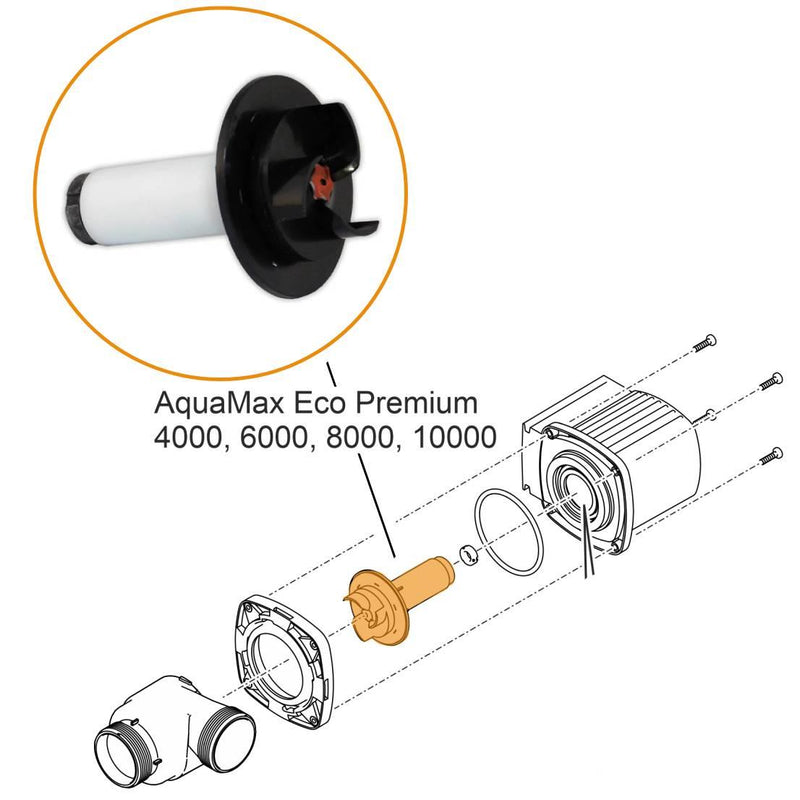Oase Replacement Impeller for AquaMax Eco Premium 10000 - Part 21459