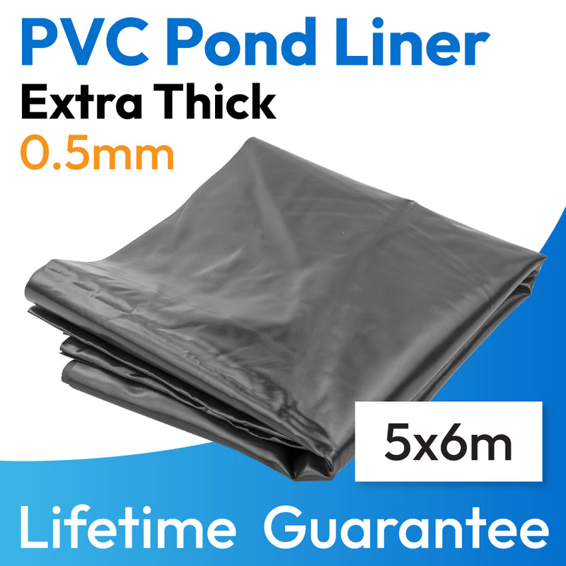 Supa-Flex PVC Pond Liner Roll Cut to Size - 5m Width up to 14m in Length