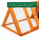 KCT Apex Roof Wooden Rabbit Pet Run