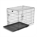 KCT Folding Pet Crates with Plastic Tray