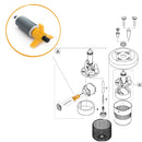 Pontec Replacement Impeller for PondoClear 3000 & PondoAir 1200 - Part 43763