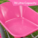 Wheelbarrow Dumper 78L - Pink