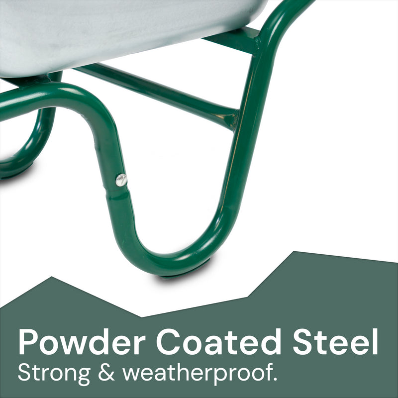 KCT 85 Litre Garden Steel Wheelbarrow