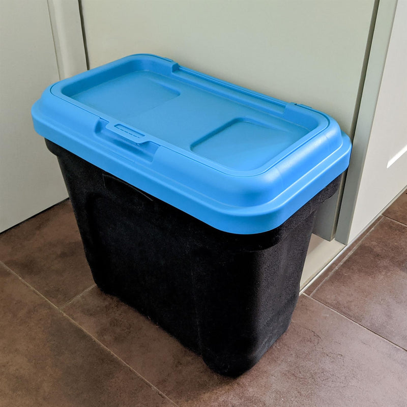 KCT Airtight Pet Food Storage Bins - Dog/Animal/Cat/Bird Feed  - 7kg (15L) /15kg (30L) Assorted Colours