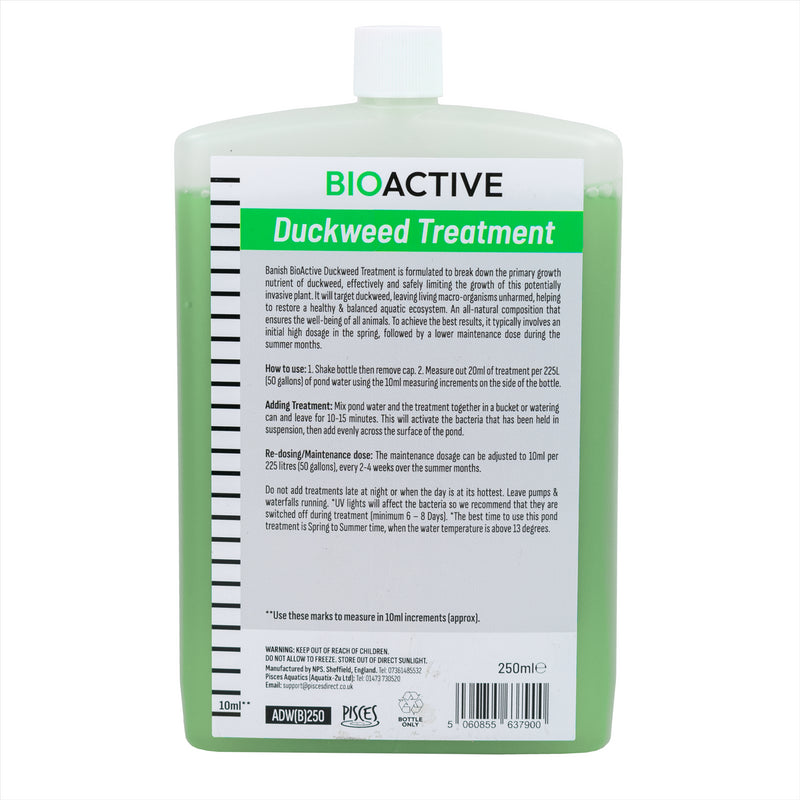 Banish BioActive Duckweed Pond Water Treatment