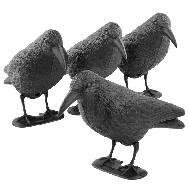 KCT Decoy Crow Garden Bird Scarer