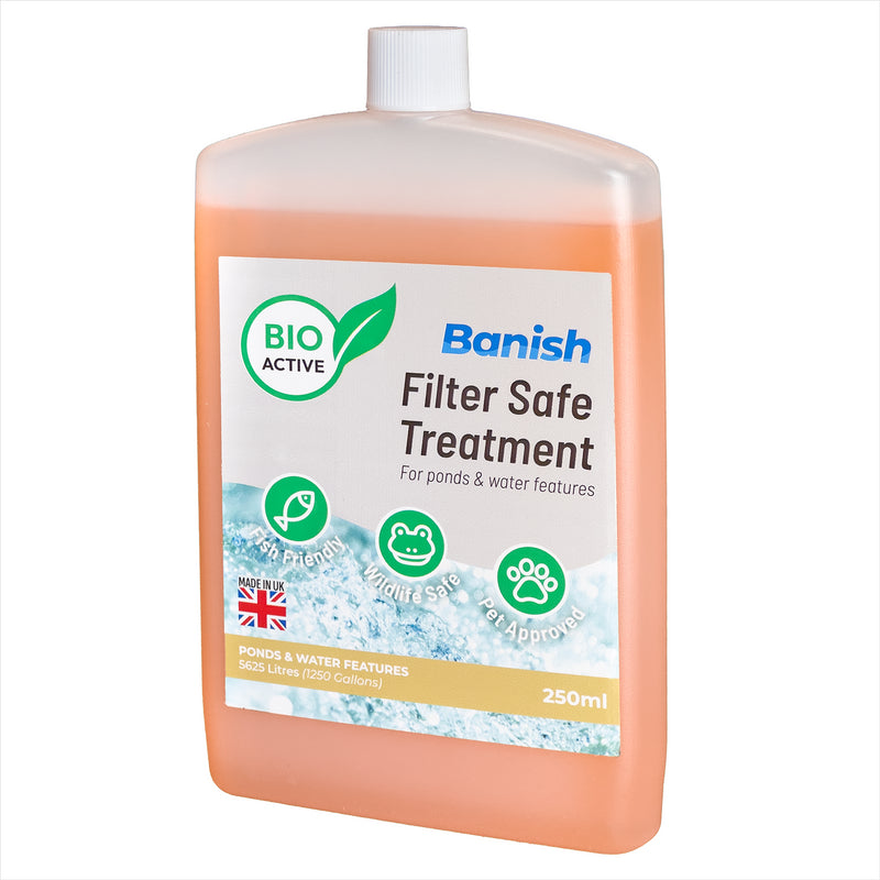 Banish BioActive Filter Safe Pond Treatment