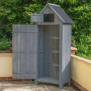 KCT Apex Garden Storage Cupboard Shed