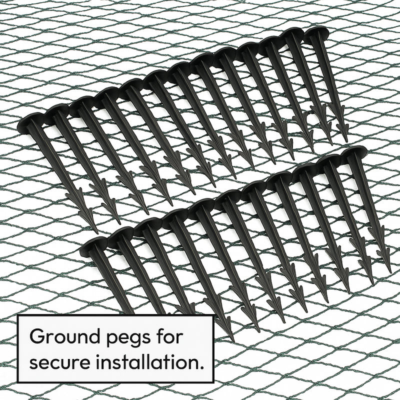 Pisces Pond Protection Netting with Pegs