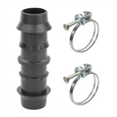 Pisces 20mm 0.75" Inline Hose Joiner with Compatible Clips