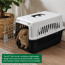 KCT Portable Plastic Pet Carrier Box Cat Dog Puppy Animal Cages