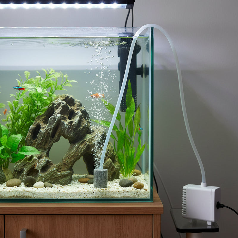 Airline Tubing - Black & Clear