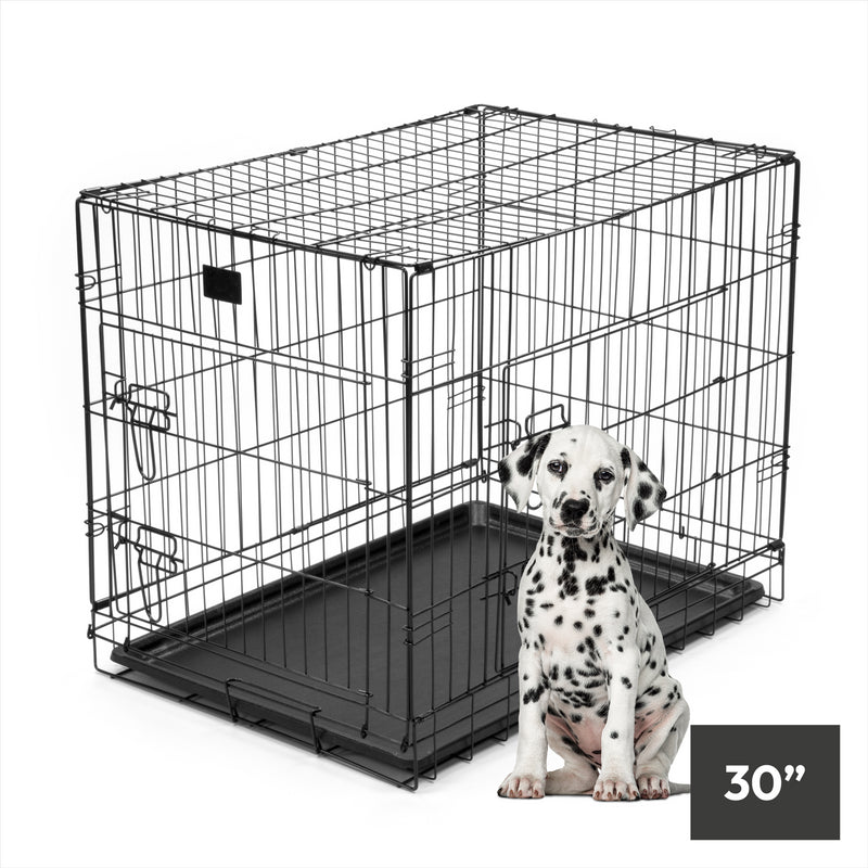 KCT Folding Metal Pet Crates Dog Puppy Enclosure Crate Training Pen