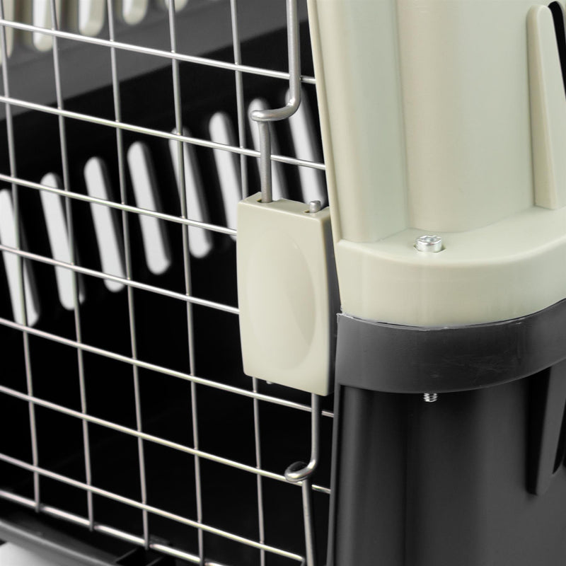 KCT Portable Plastic Pet Carrier Box Cat Dog Puppy Animal Cages