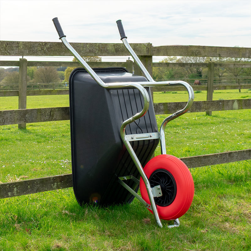 Complete Garden 110L Wheelbarrow - Black
