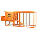 KCT Barcelona Extra Large 8FT Chicken Coop and run