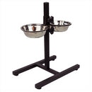 KCT Adjustable Pet Stand with 2 Bowls