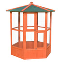 KCT Brazil Outdoor Wooden Bird Aviary