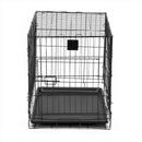 KCT Folding Pet Crates with Plastic Tray