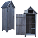 KCT Apex Garden Storage Cupboard Shed