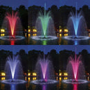 Oase PondJet Eco Premium Floating Fountain with RGB LED Light Set