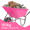 Complete Garden 110L Wheelbarrow - Pink