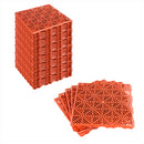 KCT Coloured Garden Path and Patio Decking Interlocking Tiles - Pack of 5