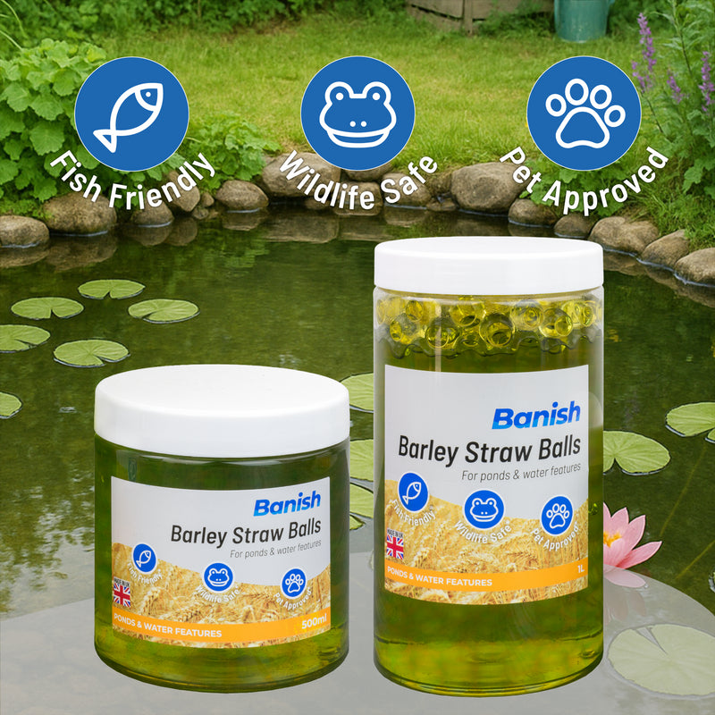 Banish Barley Straw Extract Balls