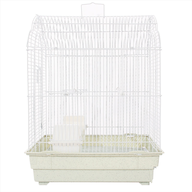 KCT Rosario Plus Exotic Bird Travel Small Cage - White