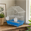 KCT Lima Small Exotic Bird Travel Cage - Blue