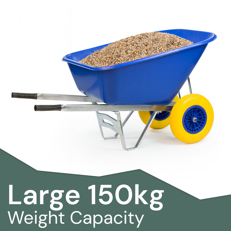 KCT 200L XL Heavy Duty Twin Wheelbarrow