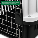 KCT Portable Plastic Pet Carrier Box Cat Dog Puppy Animal Cages