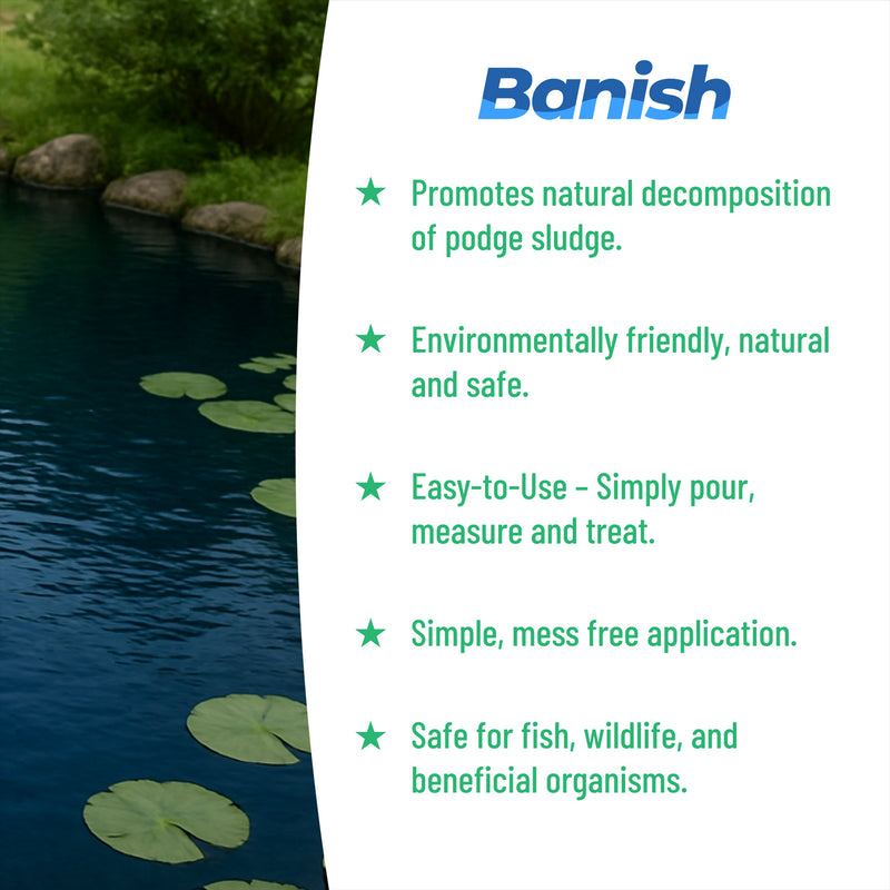 Banish BioActive Sludge Treatment