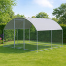 KCT 2.5x3m Walk In Chicken Pet Run with Curved Roof