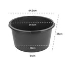 Pisces 90L Round Sump with Lid