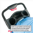 Hooded Pet Stroller - Blue