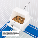 KCT Lima Plus Exotic Portable Bird Small Cage - Blue