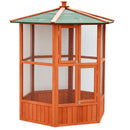 KCT Brazil Outdoor Wooden Bird Aviary