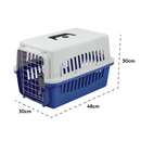 KCT Portable Plastic Pet Carrier Box Cat Dog Puppy Animal Cages