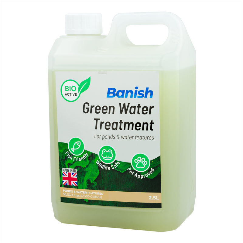 Banish BioActive Greenwater Pond Water Treatment