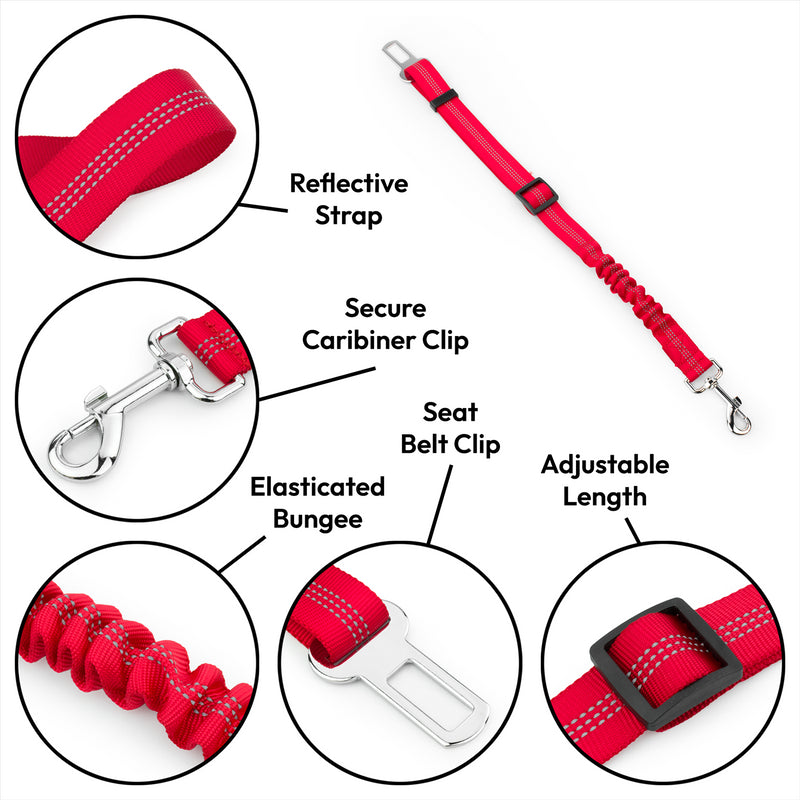 Anti Shock Dog Seat Belt Clips