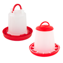 KCT Chicken Feeder & Drinker Set 1kg/1L