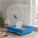 KCT Rosario Small Exotic Bird Travel Cage - Blue
