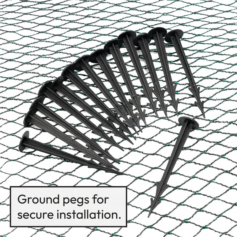 Pisces Pond Protection Netting with Pegs