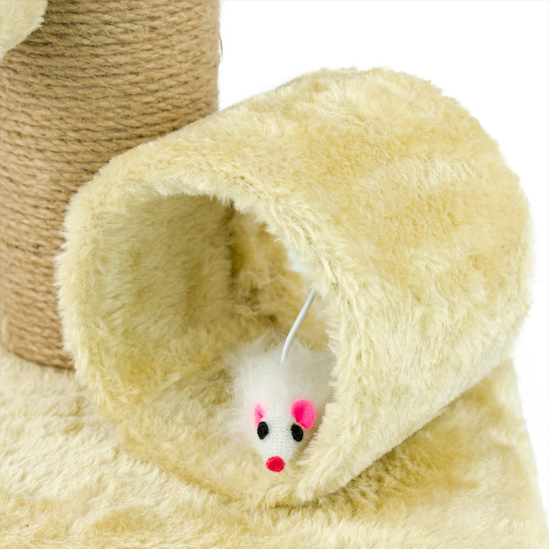 KCT Kitten Scratching Posts With Tunnels