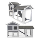 KCT Savona 2 Tier Rabbit Hutch & Run