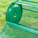 KCT Rolling Garden Lawn Compost Spreader - 76L