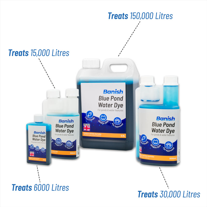 Banish Pond Water Dyes
