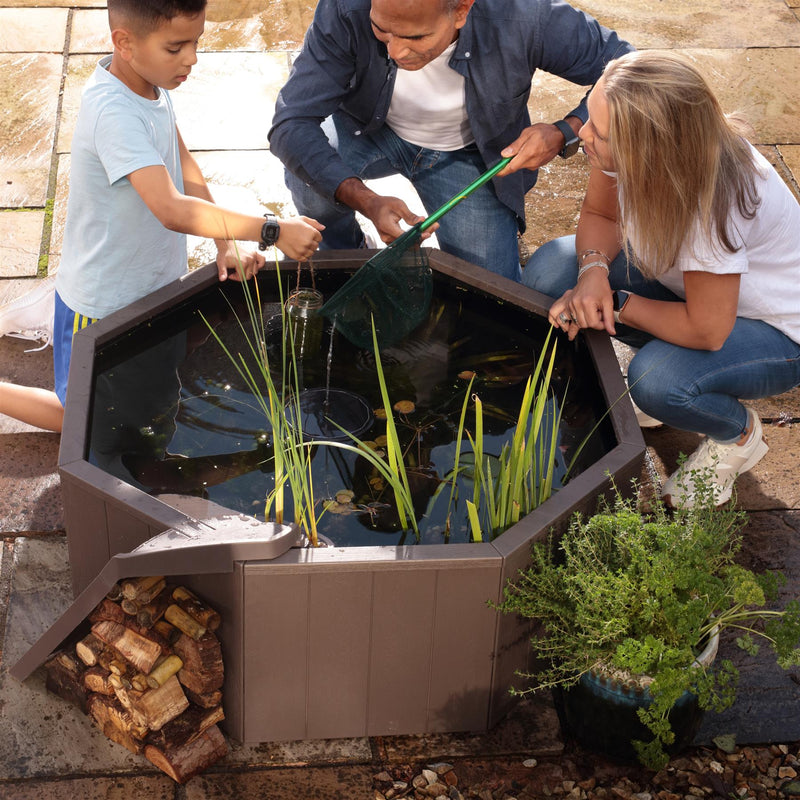 Blagdon Liberty No Dig Nature Pool Solar Water Feature Kit Garden Pond